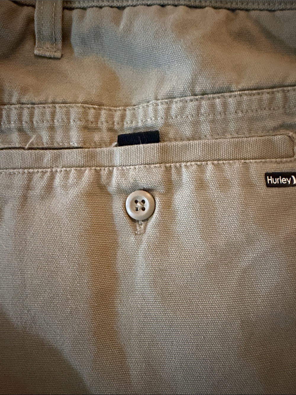 Hurley Beige Cargo Pants - Tan Utility Trousers - Picture 9 of 12